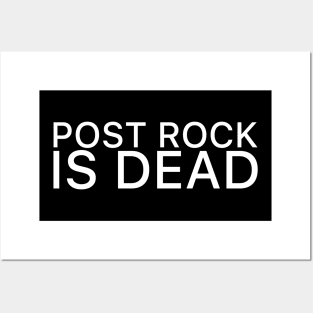 Post rock is dead - Vintage - Cat Posters and Art